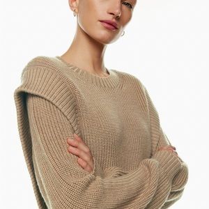 NEW Babaton Aritzia Grazia Merino Wool Sweater